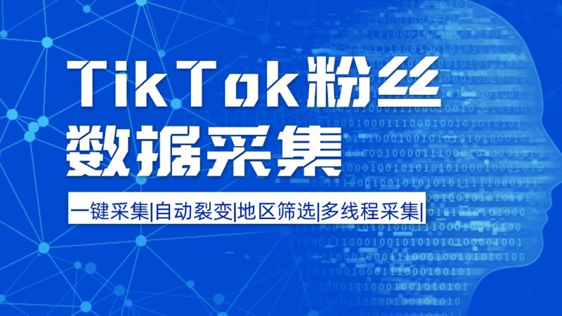 Tiktok 粉丝数据采集软件，精准引流必备黑科技！-鲁搬资源网